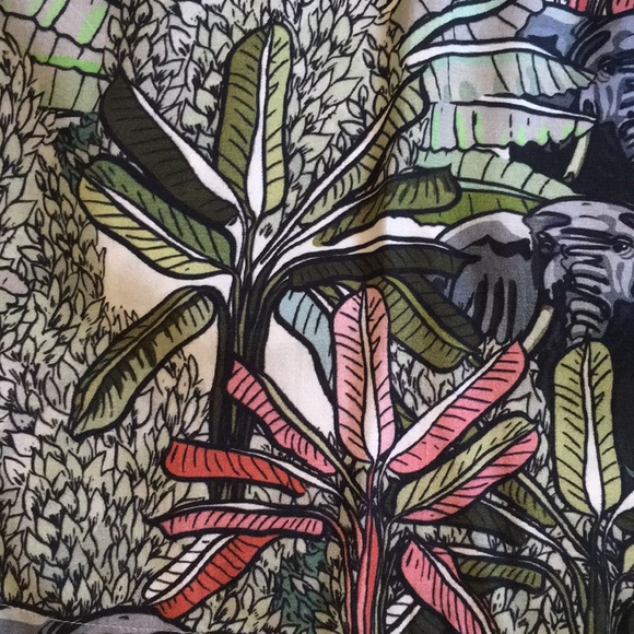 ANTHROPOLOGIE | BLANK | Safari Elephant Leopard Print - Picture 16 of 16